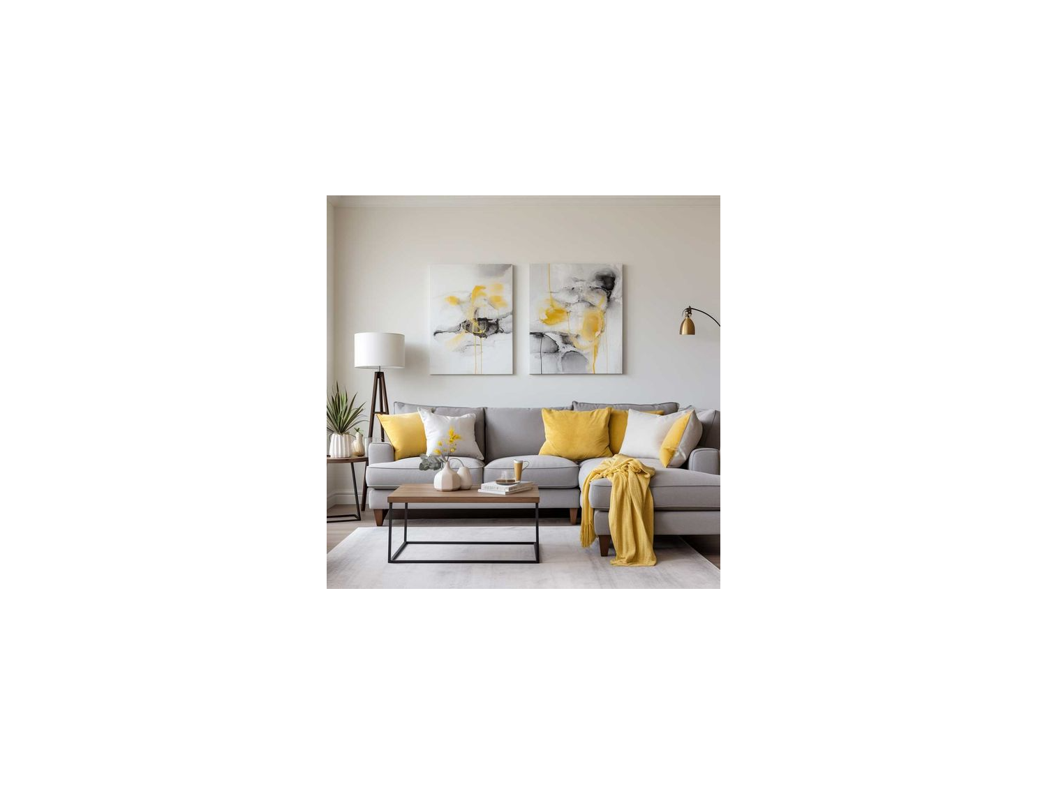 Seccional Rodri con 5 cojines decorativos