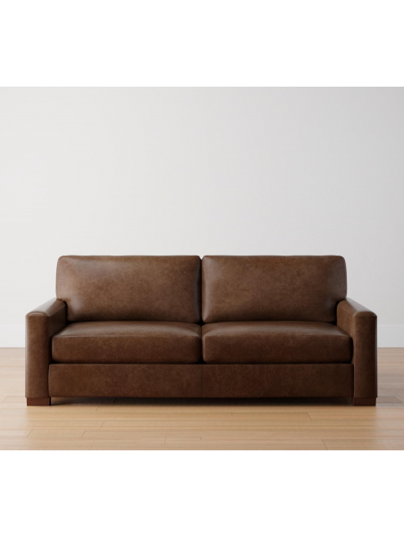 Sofá Cama Moderno - Modelo Marina Reclinable en Ultracuero