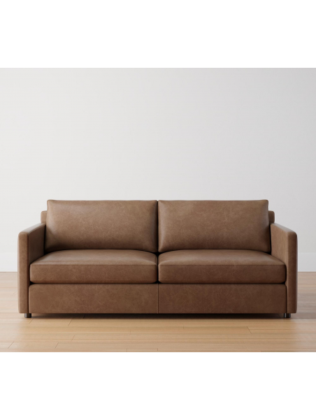 Sofá Cama Moderno - Modelo Xavier Reclinable en ultracuero