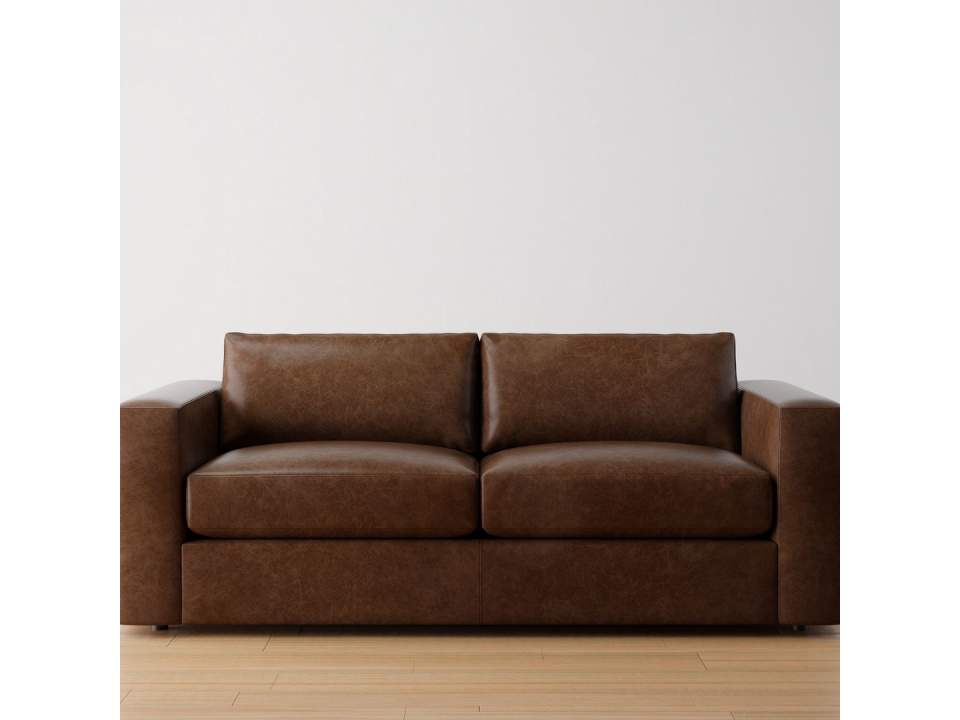 Sofá Cama Moderno - Modelo Renata Reclinable en Ultracuero