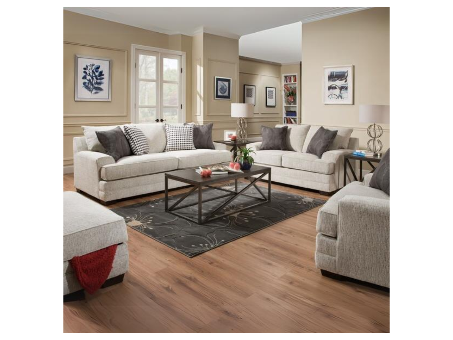 Sala Santiago 3-2-1 con banqueta