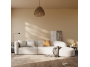 Sofa curvo atlas tapiz tela boucle  350 cm x 100 cm fondo