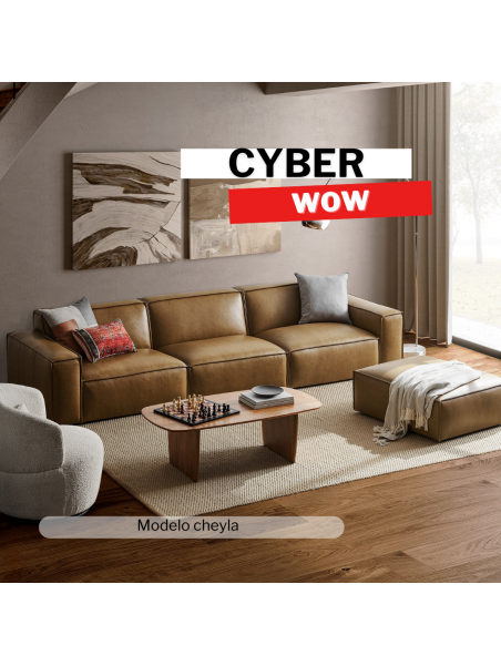 Seccional intercambiable cheyla con banqueta