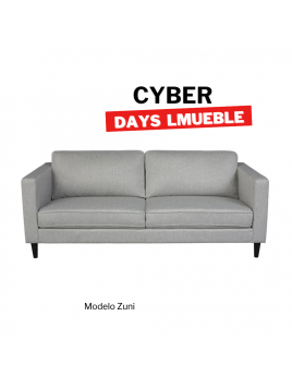 Sofa linea zumi en tapiz chenille