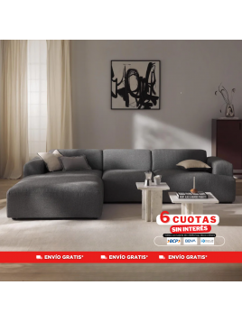 Seccional Modular Condotti en tela chenille