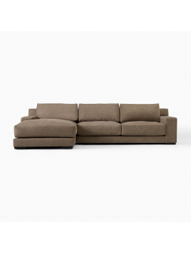 Seccional beverly de 240 cm x 160 cm en tela chenille