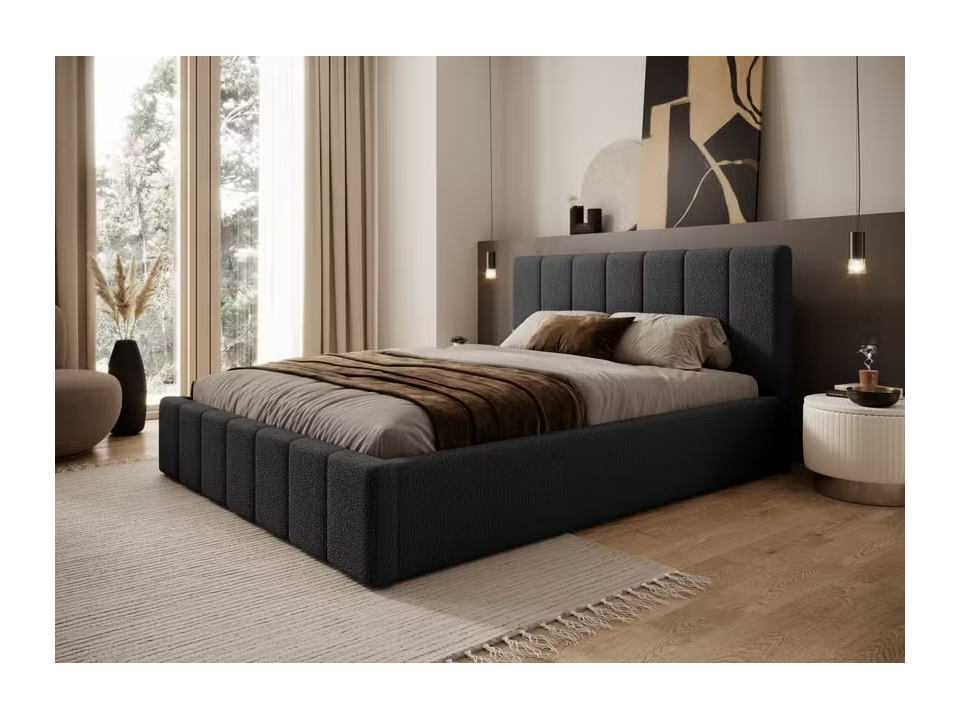 Juego de Dormitorio Gray en tela antifluido