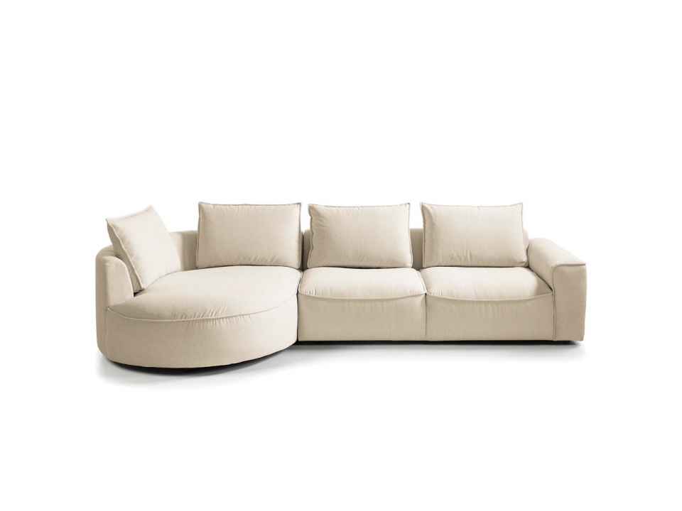 Sofá Seccional curvo Dessy en Terciopelo de 250 cm x 85 cm fondo + envio gratis Sofá Seccional curvo Dessy en Terciopelo de 250 cm x 85 cm fondo + envio gratis