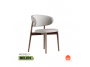 Silla de comedor Belen en tela chenille – moderna y cómoda