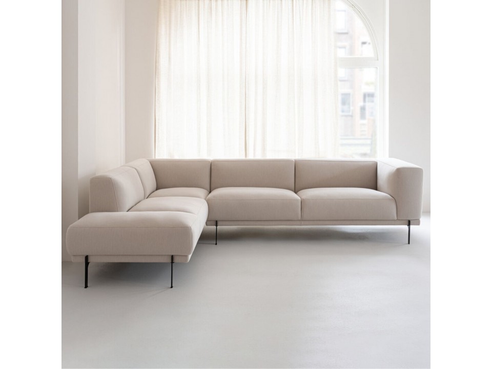Seccional Nabi de 270 cm x 230 cm parte L en tela boucle ovejero