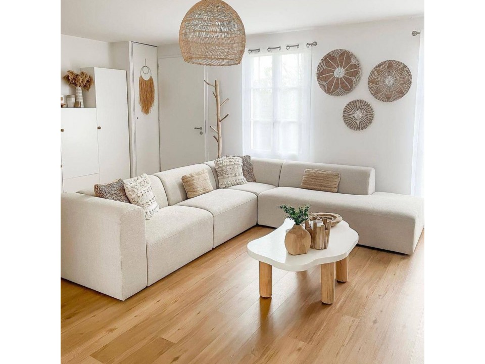 Seccional mary Lineal 290x200 cm Tela Chenille Antifluido