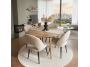 Juego de Comedor Titanium de 4 Sillas vintage