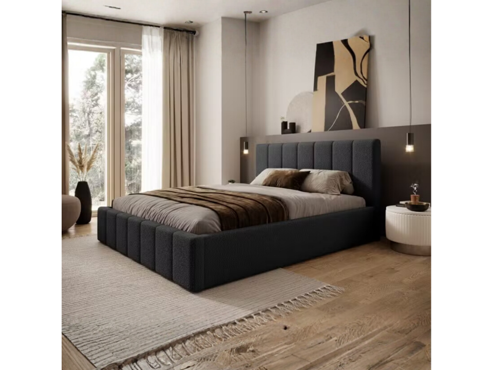 Juego de Dormitorio Gray en tela antifluido