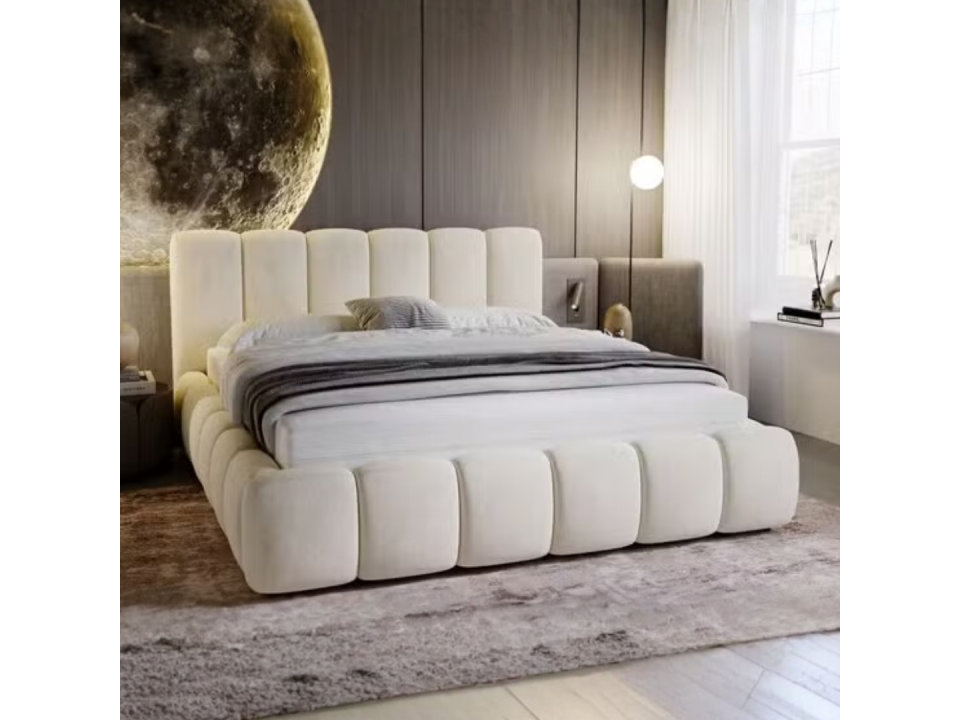 Juego de Dormitorio Pelson en tela antifluido