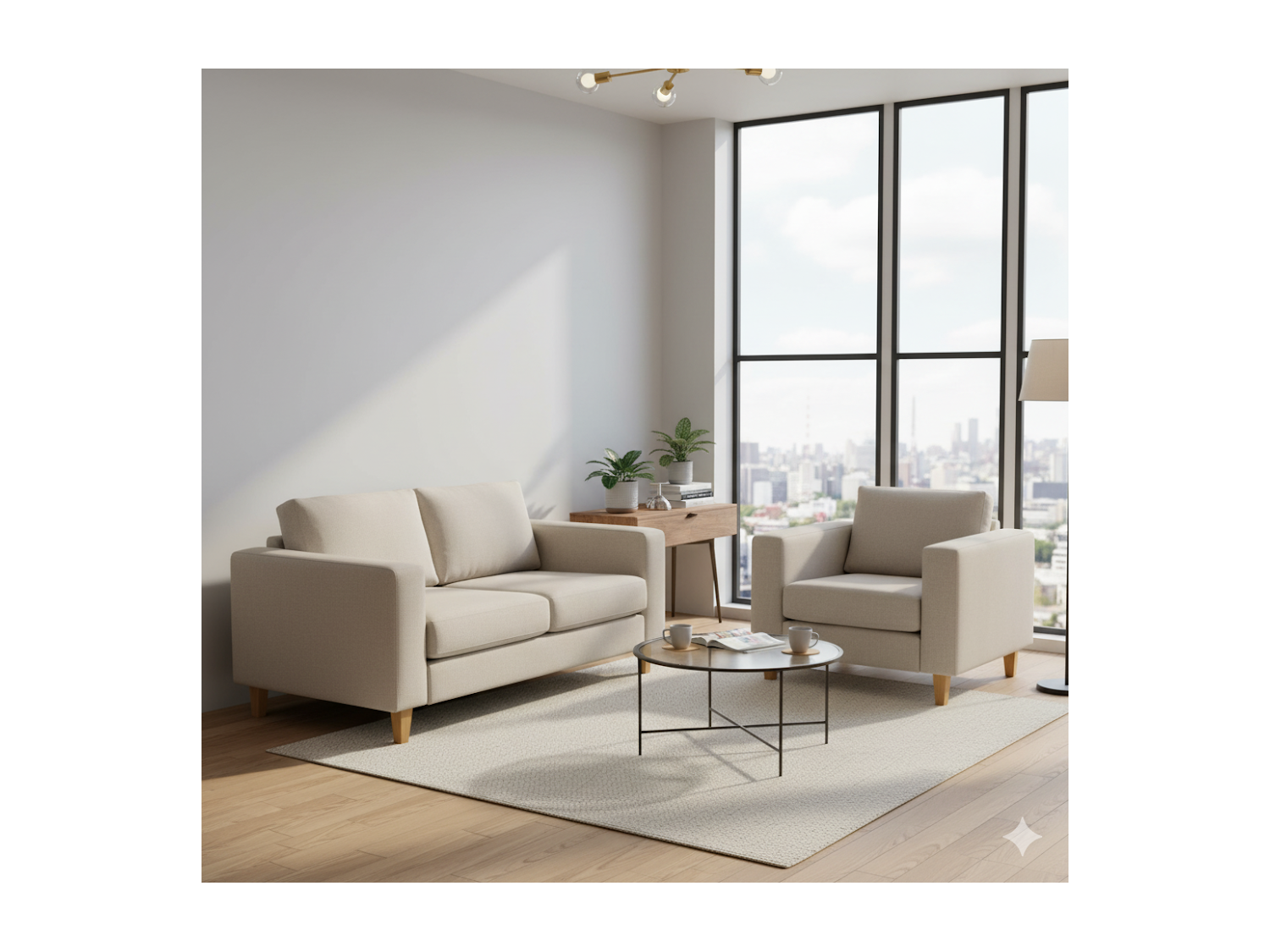 Juegos de Sala Square 2-1 cuerpos