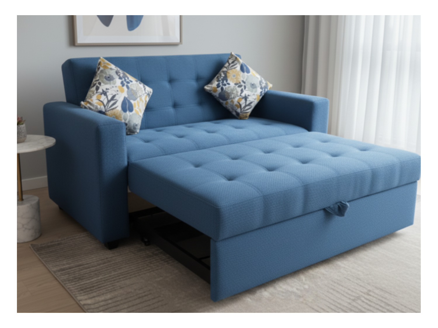 SofáCama Perséfone Reclinable en 180 Grados regalo 2 cojines decorativos