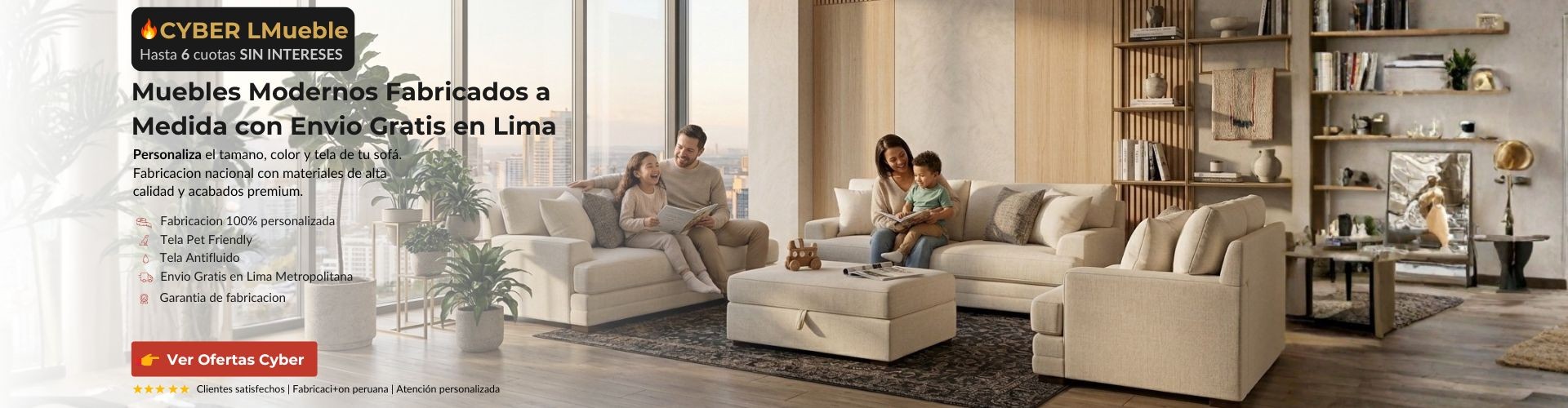 Muebles modernos fabricados a medida | cyber 2026