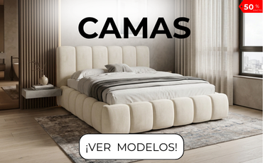 camas tapizadas en lima con cuotas sin intereses 